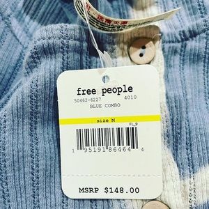 Free people shorts shirt set